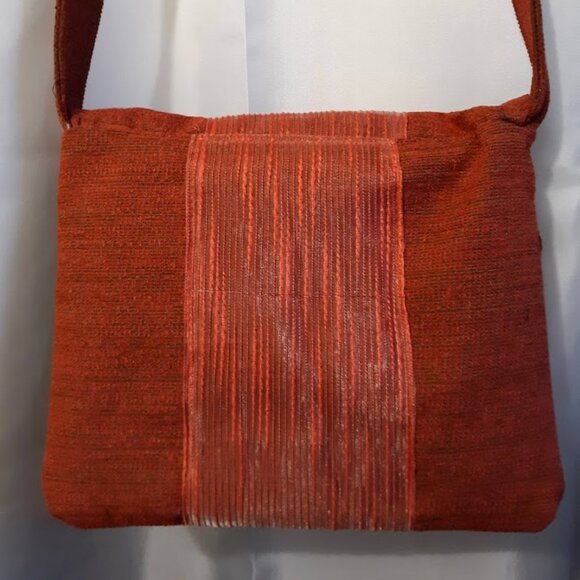 New Garnet Red Shoulder Bag Purse Lots of pockets and zippers! Dressy Formal - Picture 13 of 14